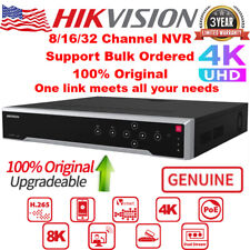 All Hikvision Original 8CH/16CH/32CH 8POE/16PoE 4K 12MP 32MP Acusense AI NVR Lot picture