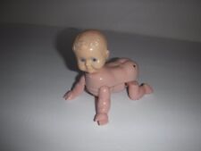 Vintage MARX Windup Crawling Baby Doll Plastic Wind Up Toy Works Amosandra? picture