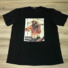Vintage Hank Williams Jr Shirt Mens Large Black Short Sleeve Album Cover 90s picture