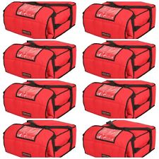 Case of 8 Pizza Delivery Bags  Insulated (Holds 4-5 16