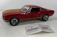 Franklin Mint 1966 Shelby GT-350H 1:24 Diecast Car Red/Gold Very Rare LE 2500 picture