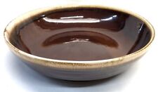 Vintage Hull Pottery Brown Drip Glaze 12
