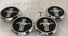 Ford Mustang Center Caps 67mm Running Horse Pony Set of 4 picture
