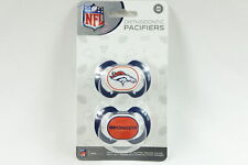 BabyFanatic Pacifier 2-Pack - NFL Denver Broncos - Officially Licensed League Ge picture