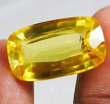 Certified 34.70 Ct Natural Brazalian Heliodor Yellow Gold Beryl Loose Gemstone picture