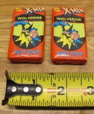 Lot of 2 Vintage 1994 X-MEN Wolverine Mini Soap Bars New/old Stock Kid Care picture