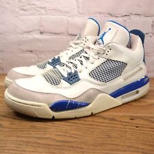 Air Jordan Men's Size 13.5 Retro 4 Military Blue 308497-141 Project Shoe #344 picture
