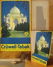 Tobacco Advertising Art Deco Sign, Mosque, Mecca 1950s, Cruwell Tabak, Germany picture