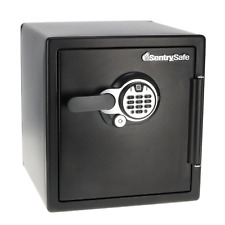 Sentrysafe 1.23 Cu. Ft. Steel Fireproof & Waterproof Home Safe, Biometric Lock picture