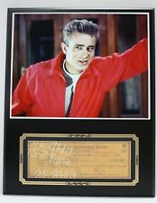 James Dean Reproduction Signed Check Display  picture