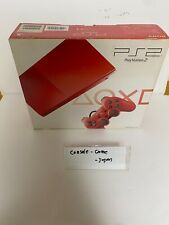 Sony PS2 PlayStation 2 Cinnabar Red Console System Set SCPH-90000CR picture