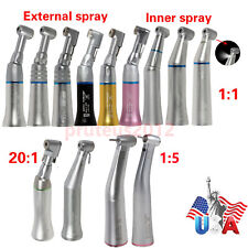 SALE Dental 1:1 1:5 20:1 Low Speed Contra Angle Handpiece USA picture