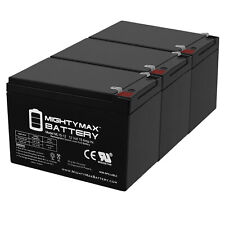 Mighty Max 3 Pack - ML15-12 12V 15AH F2 Razor Battery fits MX500 & MX650, W15128 picture