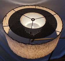 Vintage Mid Century Modern Fiberglass Lamp Shade 15