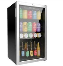 Vremi Beverage Refrigerator and Cooler - 100 to 120 Can Mini Fridge with Glass D picture