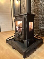 Tiny cast iron wood burning stove for tiny house, cabin, patio. picture