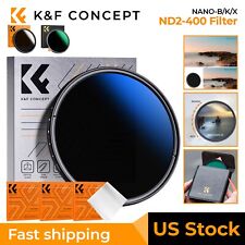 K&F Concept ND2-400 Variable Neutral Density ND Filter 37-95mm Lens NANO-B/K/X picture