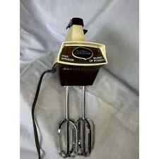 Vintage Sunbeam mixer harvest gold preowned works  picture