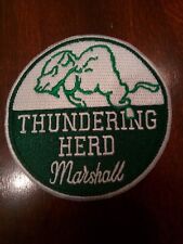 MARSHALL  UNIVERSITY THUNDERING HERD VINTAGE EMBROIDERED IRON ON PATCH 3