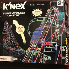 K'NEX Super Cyclone Coaster w/Motor & Parts Roller Coaster Set Model #50063 picture