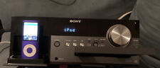 Sony HCD-MX500i Micro HI-FI Stereo System Speakers iPod Dock CD Player picture