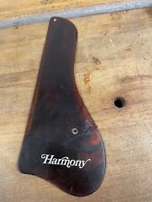Harmony Archtop Guitar Pickguard - Tortoiseshell, Visible Repair picture