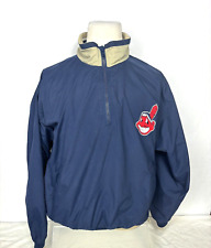 Vintage Pro Player Cleveland Indians Windbreaker Jacket Men’s Large Chief Wahoo picture