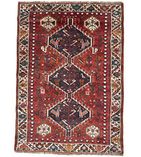 4X6 Vintage Tribal Style Hand-Knotted Oriental Rug Home Decor Carpet 3'8X5'6 picture