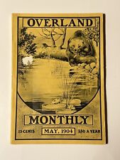 Overland monthly May 1904 Jack London VINTAGE Original picture