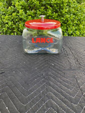 Lance Country Store Counter Short Squatty Jar - Metal Lid - NICE picture