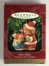 1999 Hallmark Keepsake Christmas Ornament Mary's Bears . picture