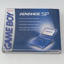Nintendo Game Boy Advance SP Cobalt Blue Original Empty Box Only No Console picture