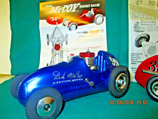 Vintage Nylint Real McCoy Red Head tether, toy midget line control race car Mint picture