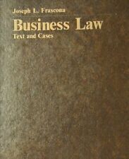 Business law: Text and cases - - Paperback - Good picture