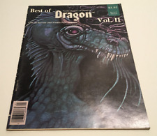 Best of Dragon Magazine Volume II / 2 TSR 1981 Dungeons & Dragons D&D (See Pics) picture