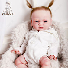 COSDOLL 17in Reborn Baby Dolls Full Silicone Newborn Girl Toddler Handmade Gifts picture