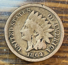 1862 Indian Cent Nice Original Good CHRC picture