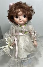 Vintage Gebruder HeuBach 16” Googly Eye Beautiful  Reproduction Doll picture