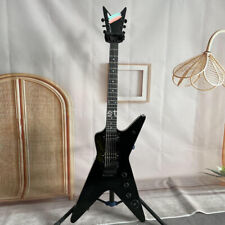 ML The Dean From Hell Dimebag Darrell Electric Guitar Solid Mahogany Body Black picture