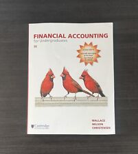 Financial Accounting for Undergraduates Book - Wallace Nelson Christensen 2023 picture