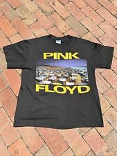 Vintage 1987 Pink Floyd A Momentary Lapse Of Reason World Tour Shirt 80s Medium picture