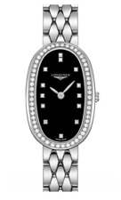 Longines Symphonette 73 Diamonds Black Dial Women's Watch L2.305.0.57.6 picture