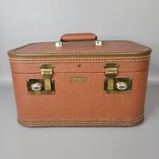 J C Higgins Travel Vanity Make Up Case Train Airplane Suitcase Luggage Theatre   picture