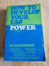 How to Develop Your ESP Power Jane Roberts 1974 Early Printing Paperback Vintage picture