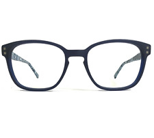 Prodesign Eyeglasses Frames 4718 c.9121 Matte Navy Blue Square Marble 53-19-140 picture