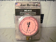 Just Better M2-415 Combination R-410A Red 0-800 PSI Gauge 2-3/4