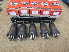 5) NOS RCA 1612 Vacuum Tubes  Low Noise 6L7 ~See TV-7B/U Tester Results picture
