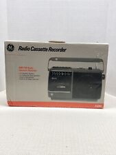 G.E. AM/FM Cassette Radio Recorder Boom Box  #3-5264A Mint Condition W/ Box picture