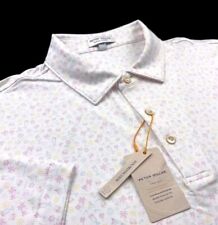NWT Peter Millar Summer Comfort Crown Sport Tropical Cocktail Polo Shirt XL $110 picture