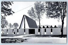 Hubbard Iowa IA Postcard RPPC Photo Salem E U B Church c1940's Unposted Vintage picture